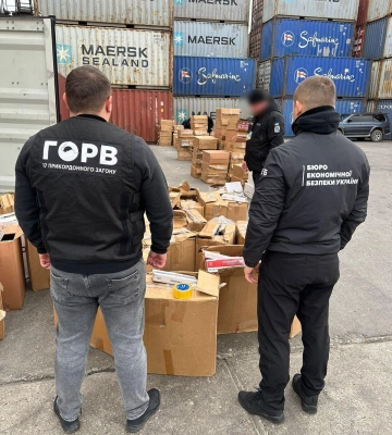 У порту Рені виявили контейнер контрафактних сигарет з Пакистану на 32 млн грн 