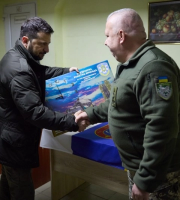 Зеленський на Одещині зустрівся з командуванням ВМС та ОСУВ «Одеса»