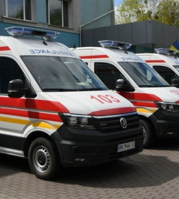 «Швидкі» з Рівненщини віддадуть на фронт