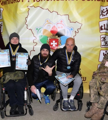 У Рівному пройшли змагання із плавання серед людей з інвалідністю