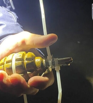 На Дніпропетровщині під час комендантської години затримали нетверезого водія з гранатою
