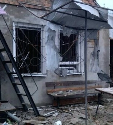 Окупанти атакували Нікополь трьома дронами-камікадзе, по Марганецькій громаді випустили десять снарядів. ФОТОрепортаж