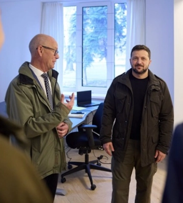 Зеленський на Миколаївщині ознайомився з реалізацією програми патронату Данії
