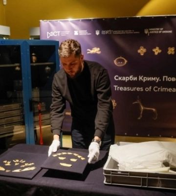 Стародавні скарби Криму: «скіфське золото» повернули в Україну (фотогалерея)