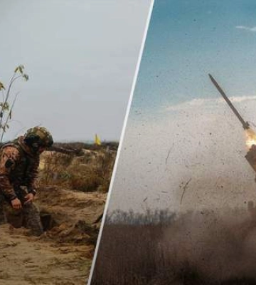 Карта боевых действий в Украине на 21 ноября