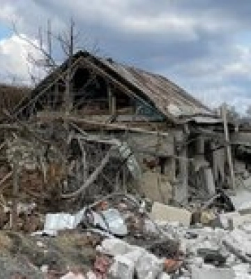 В результате удара по Харьковщине погиб мужчина