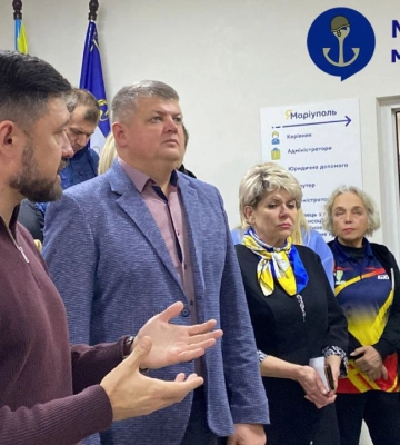 В Україні відкрили 25-й центр підтримки переселенців з Маріуполя