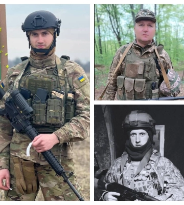 На Рівненщині попрощалися з трьома воїнами