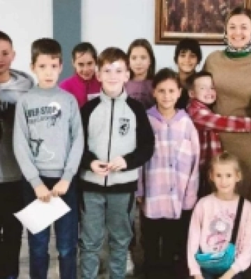 У недільній школі при Жидичинському монастирі діти вивчають німецьку