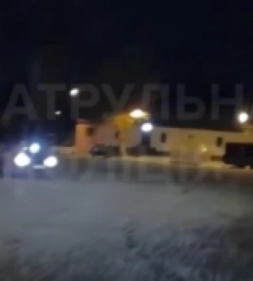 У Луцьку на Замковій площі патрульні «спіймали» «дрифтера»