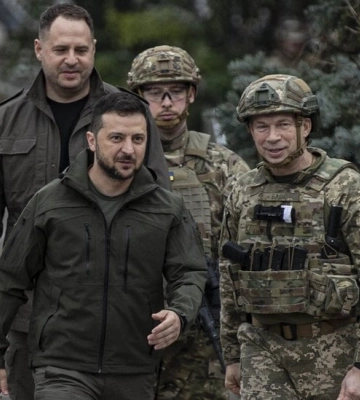 Зеленський приїхав на передову до Куп’янська, який штурмує армія рф