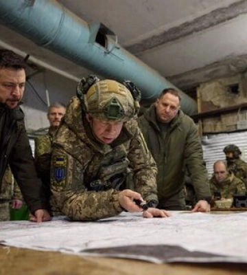 Зеленський відвідав бійців ЗСУ під Купʼянськом
