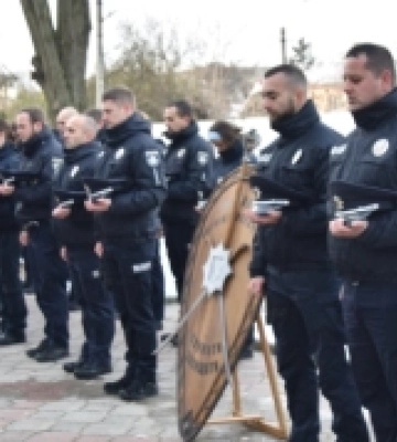В Ужгороді вітали патрульних поліцейських