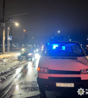 У Черкасах збили пішохода на нерегульованому переході