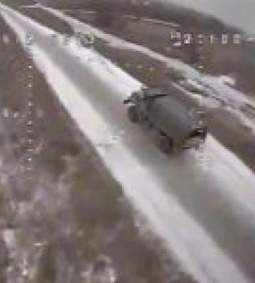 FPV-дрони СБУ знищили вантажний автомобіль постачанна з окупантами. Відео