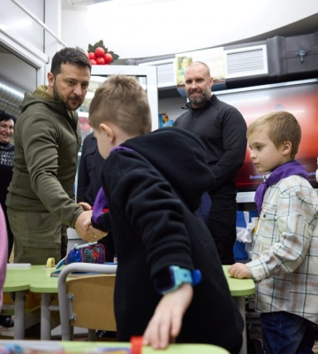 Зеленський приїхав на Куп’янський напрямок