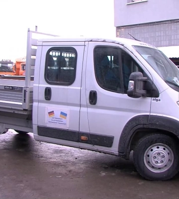 Німецькі партнери передали допомоги Рівному на 100 тисяч євро (ВІДЕО)