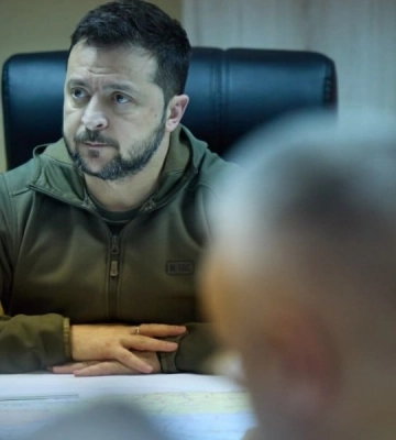 Сьогодні Зеленський був у Запоріжжі: що він сказав про навчання в школах і оборону міста