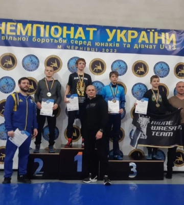 Спортсмени з Полтавщини здобули на чемпіонаті України з вільної боротьби