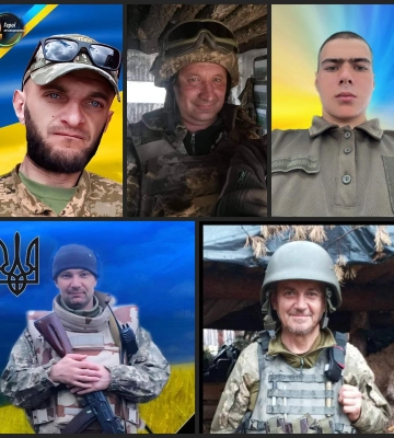На Рівненщині попрощались із п’ятьма загиблими захисниками
