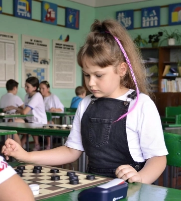 Юна мешканка Львівщини перемогла на чемпіонаті України з шашок