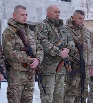Чергова ротація: волинські поліцейські відбули у зону бойових дій 