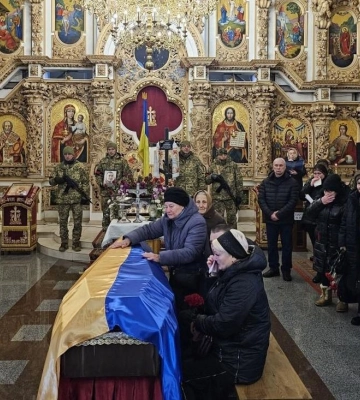 У Полтаві прощаються зі старшим солдатом Олександром Рубаном