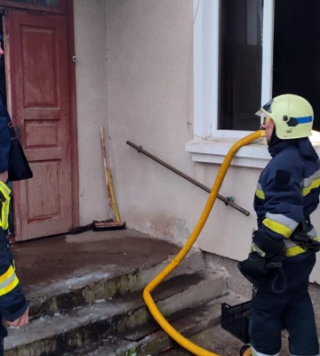 У Коломийській громаді на пожежі загинув чоловік (відео)