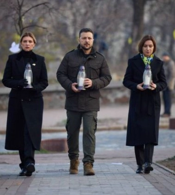 До Києва приїхала президентка Молдови Мая Санду, фото