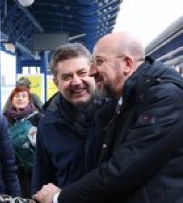 В Украину приехал президент Евросовета Шарль Мишель — фото