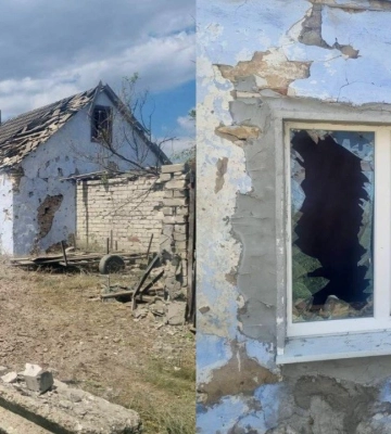 Вночі армія РФ обстріляла Тягинку на Херсонщині: є загиблий та поранена