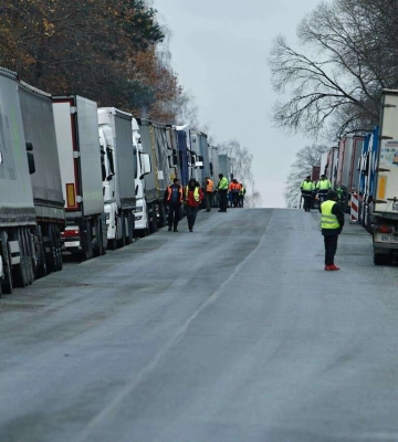 Украина и Польша договорились о частичном разблокировании границы