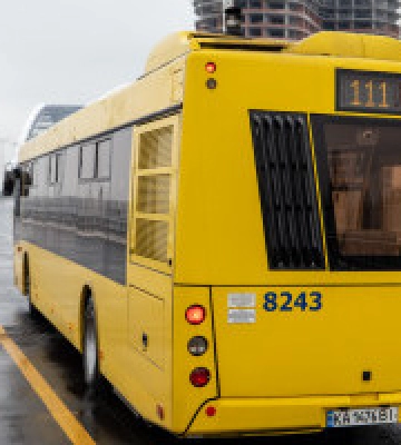 Частково відкритим Подільсько-Воскресенським мостом почав курсувати автобусний маршрут № 111 (схема)