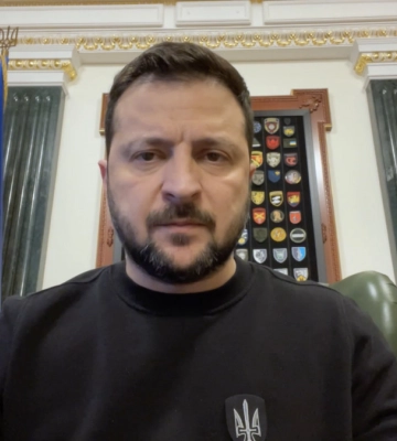 Звернення Володимира Зеленського наприкінці 646-го дня війни
