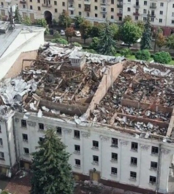 З 24 лютого 2022 року внаслідок російської агресії в Україні зруйновано або пошкоджено 863 об’єкти культурної спадщини