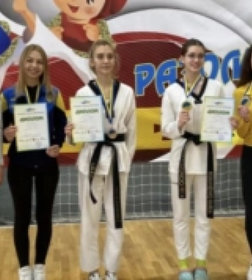 Волиняни вибороли три медалі Чемпіонату України з тхеквондо