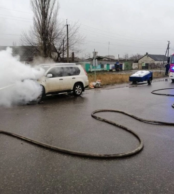 На Миколаївщині під час руху загорілося легкове авто, — ДСНС