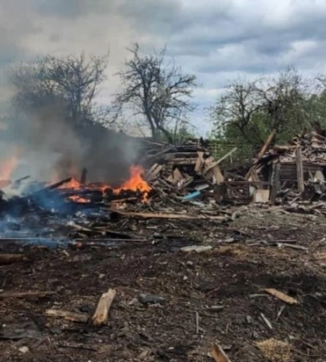 На Чернігівщині наслідок обстрілу силами РФ пострадала родина з дітьми – влада