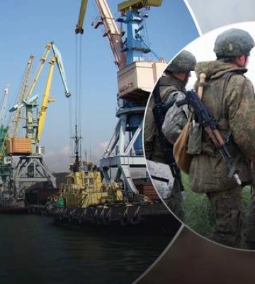 &quot;Вірять в ЗСУ&quot;: як окупанти перелаштували порт в Бердянську