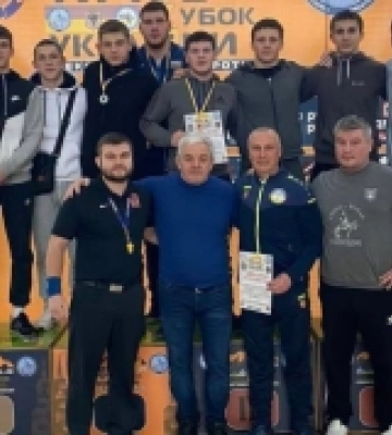 Рівненські борці греко-римського стилю привезли три нагороди Кубка України