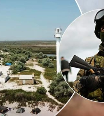 Через шторм у Чорному морі тимчасово окупований Джарилгач на Херсонщині знову став островом