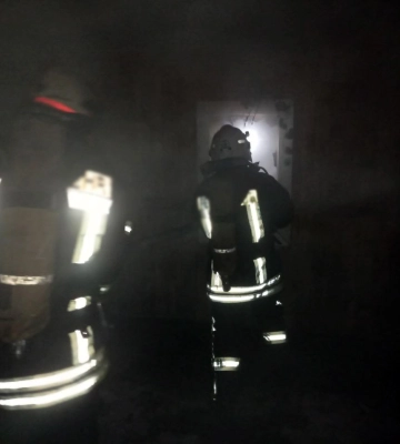 Під Лебедином ліквідували пожежу в житловому будинку (відео)