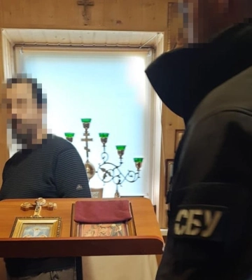 СБУ повідомляє про затримання ще одного священника УПЦ МП на Вінниччині