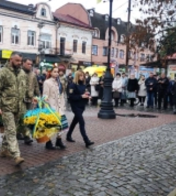 У Тячеві відбулися урочистості до Дня Гідності та Свободи