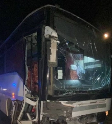 На Харківщині автобус із дітьми потрапив у ДТП