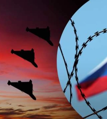 Россияне запустили по территории Украины ударные беспилотники из оккупированного Крыма — Воздушные силы