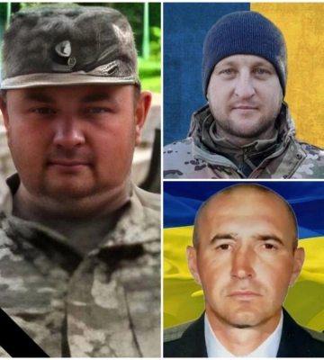 На Рівненщині попрощалися з трьома Героями