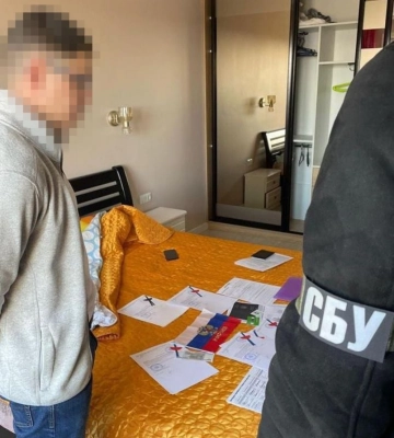 Житомирські спецслужби затримали киянина, який скоригував ракетні удари по столиці