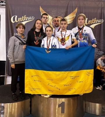 Спортсмени з Полтавщини вибороли дев’ять медалей на Кубку Європи з тхеквондо