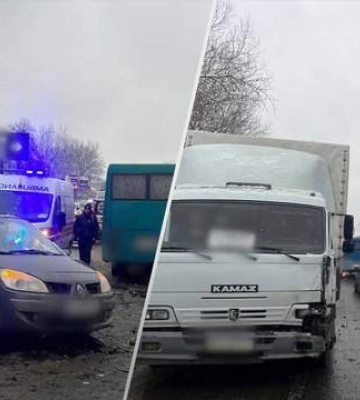 На трасі Київ – Ковель сталася потрійна ДТП: є постраждалі